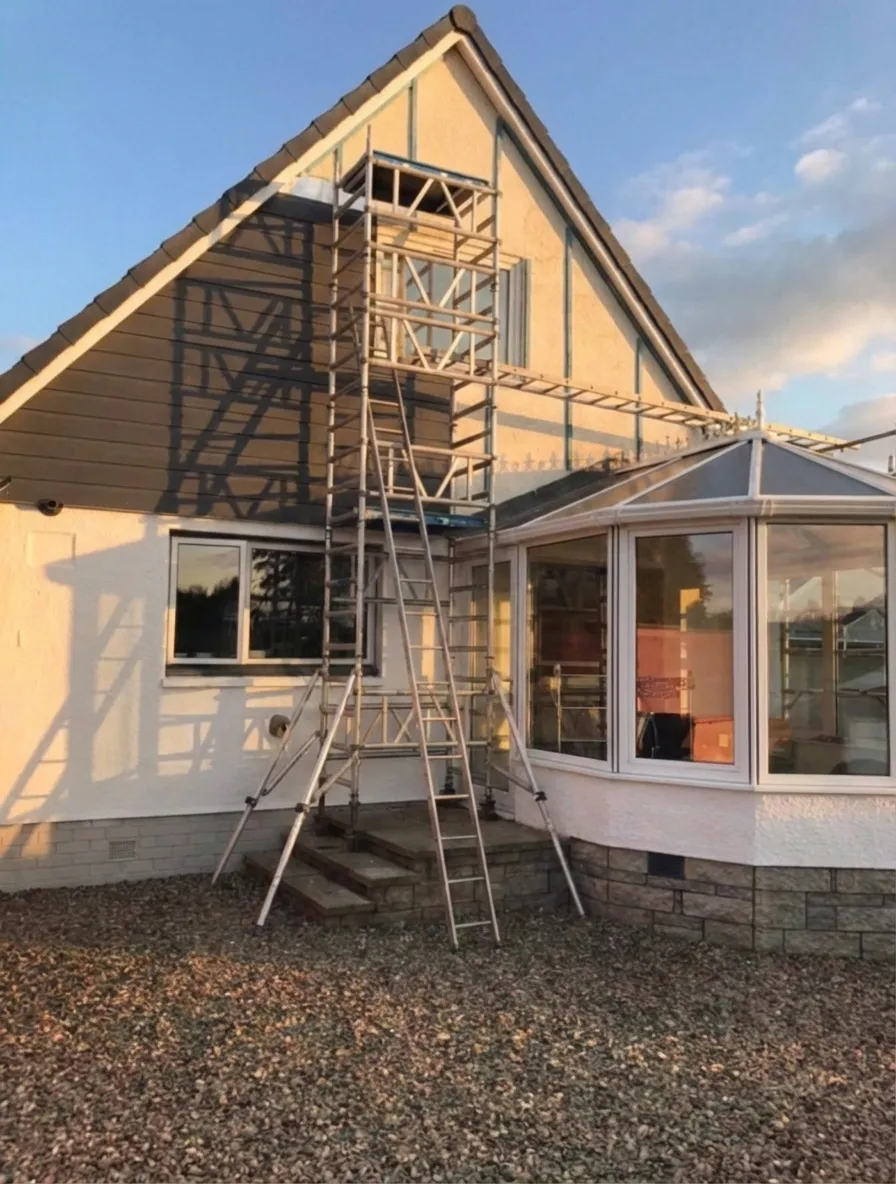 New UPVC fascia and soffit installation by Stormshield roofing contractors